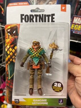 Mancake Action Figure - Green & Brown